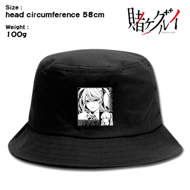 Kakegurui  Anime canvas fisherman hat sun hat 58cm