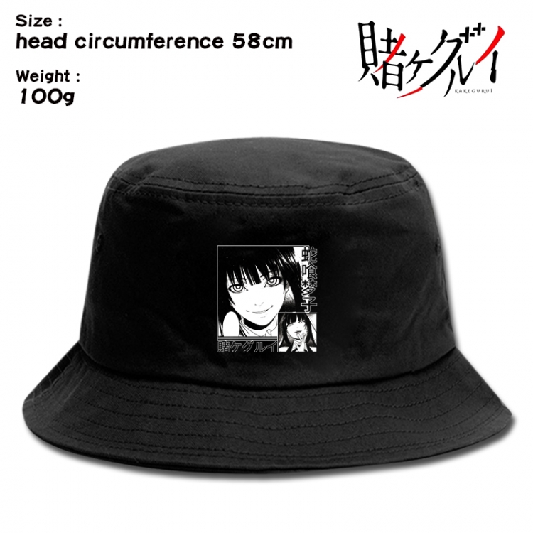 Kakegurui  Anime canvas fisherman hat sun hat 58cm