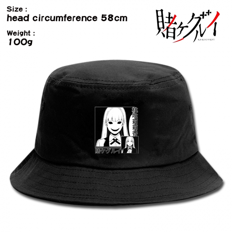 Kakegurui  Anime canvas fisherman hat sun hat 58cm