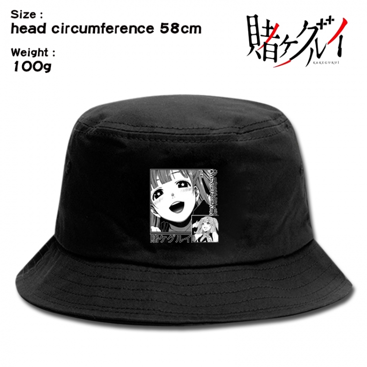 Kakegurui  Anime canvas fisherman hat sun hat 58cm