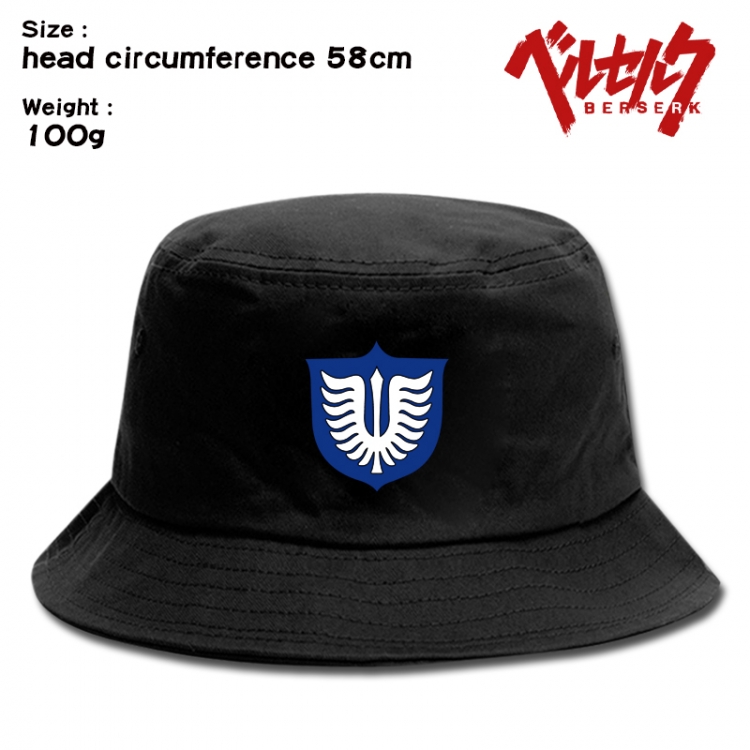 Berserk  Anime canvas fisherman hat sun hat 58cm