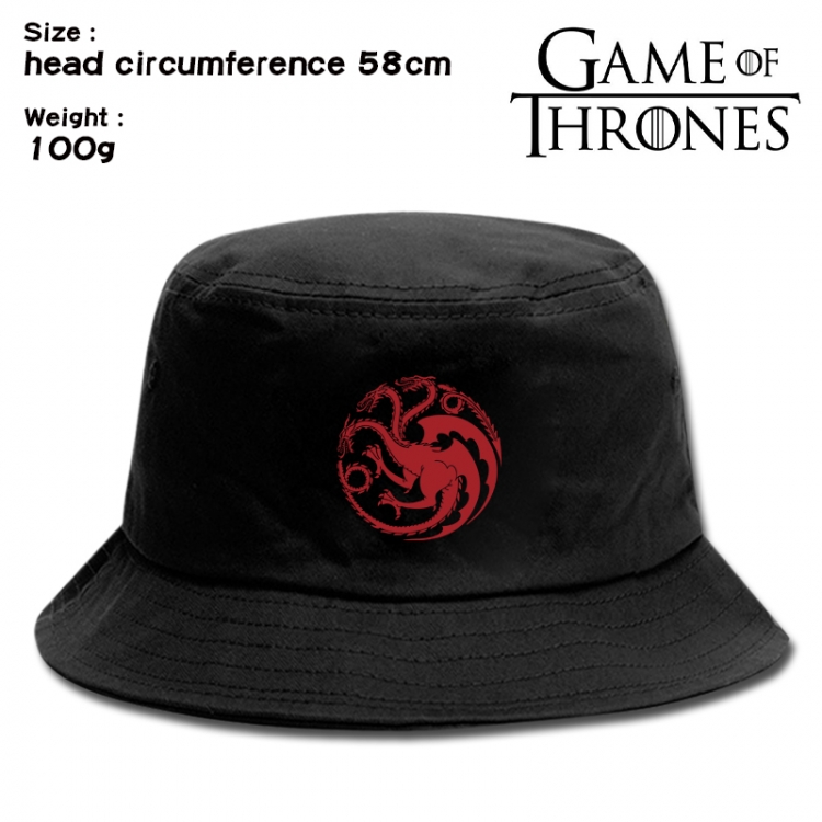 Game of Thrones  Anime canvas fisherman hat sun hat 58cm