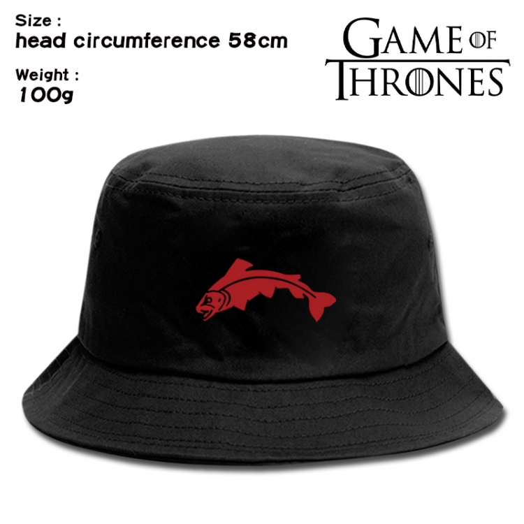 Game of Thrones  Anime canvas fisherman hat sun hat 58cm