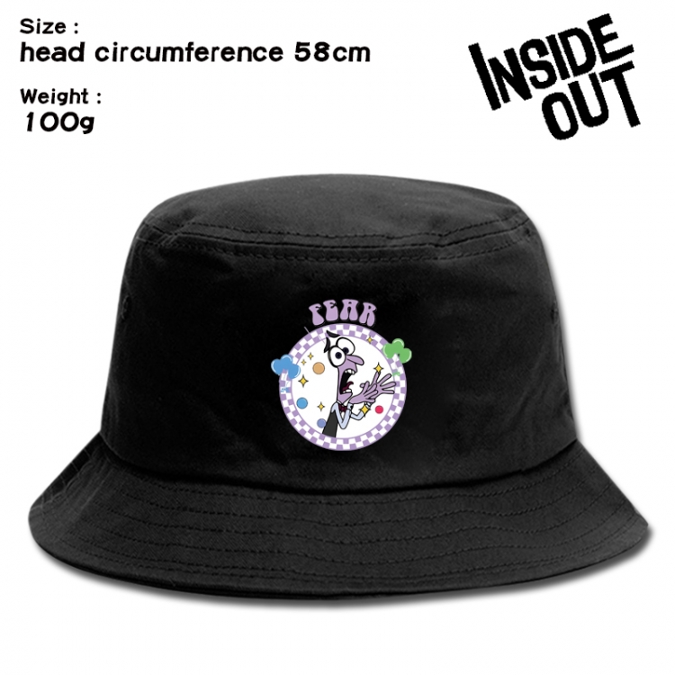 Inside Out  Anime canvas fisherman hat sun hat 58cm