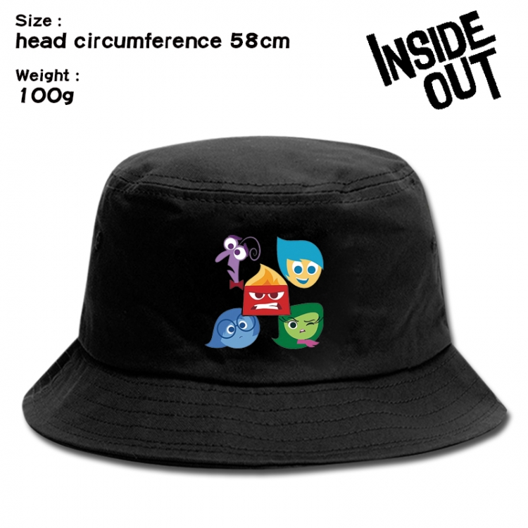 Inside Out  Anime canvas fisherman hat sun hat 58cm