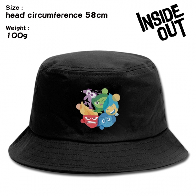 Inside Out  Anime canvas fisherman hat sun hat 58cm