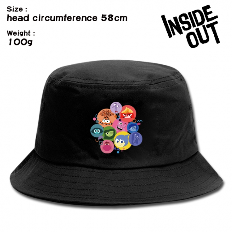 Inside Out  Anime canvas fisherman hat sun hat 58cm