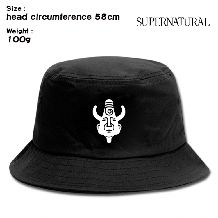 Supernatural  Anime canvas fisherman hat sun hat 58cm