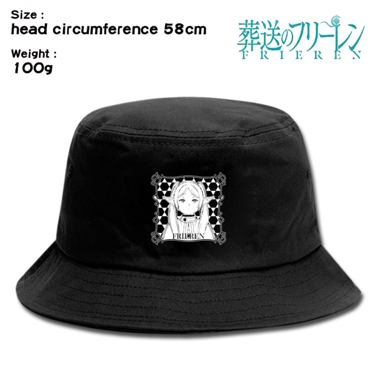 Frieren: Beyond Journey's  Anime canvas fisherman hat sun hat 58cm