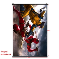 Deadpool Anime black Plastic r...