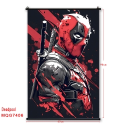 Deadpool Anime black Plastic r...