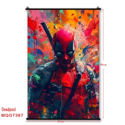 Deadpool Anime black Plastic r...