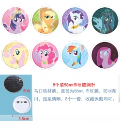 My Little Pony Anime Round clo...