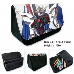 Gundam Anime Velcro canvas zip...