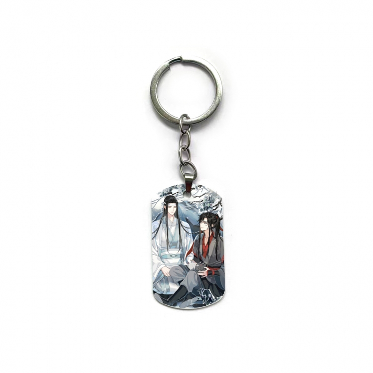 The wizard of the de Anime double-sided full-color printed military brand ring keychain  price for 5 pcs