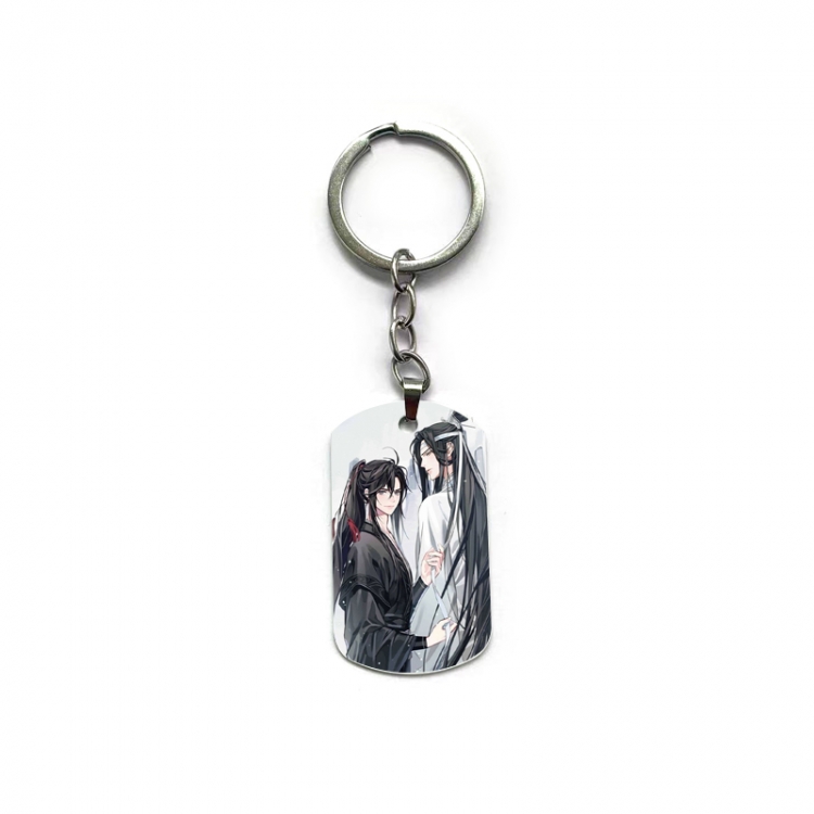 The wizard of the de Anime double-sided full-color printed military brand ring keychain  price for 5 pcs