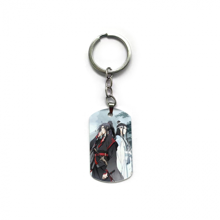 The wizard of the de Anime double-sided full-color printed military brand ring keychain  price for 5 pcs