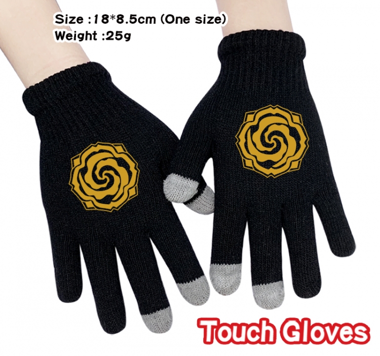 The wizard of the de Anime touch screen knitting all finger gloves 18X8.5CM