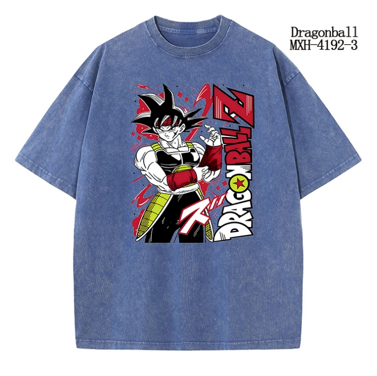 DRAGON BALL Anime peripheral pure cotton washed and worn T-shirt from S to 2XL