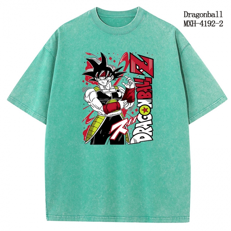 DRAGON BALL Anime peripheral pure cotton washed and worn T-shirt from S to 2XL