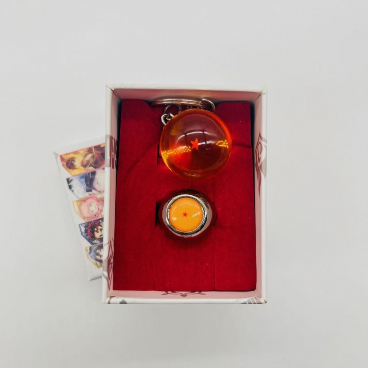 DRAGON BALL Ring keychain two-piece box set