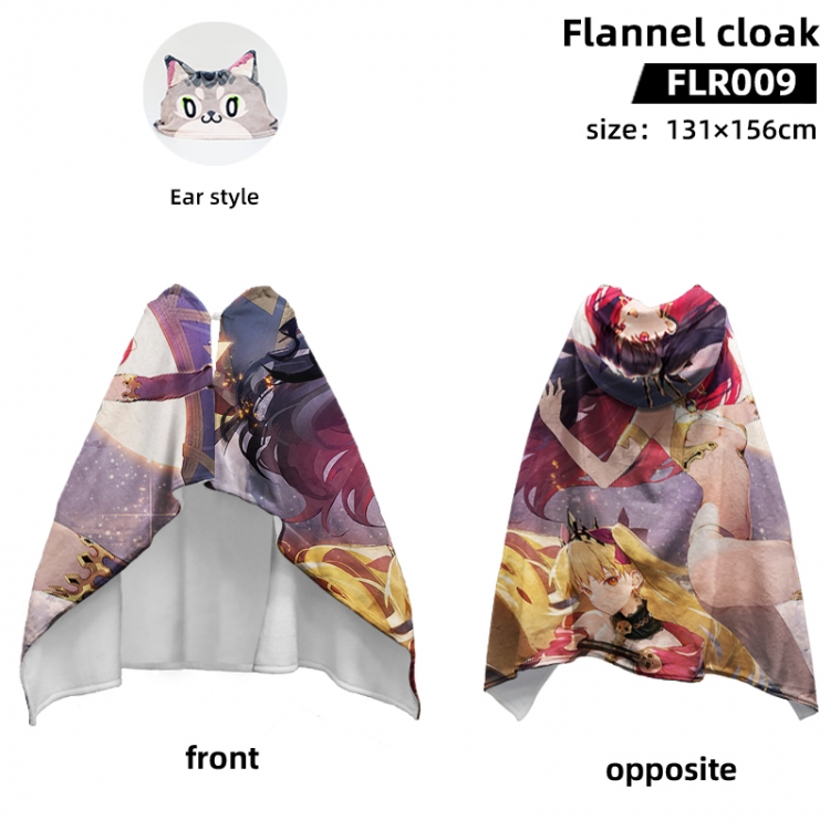  fate Anime flannel cape jacket 131X156CM FLR009