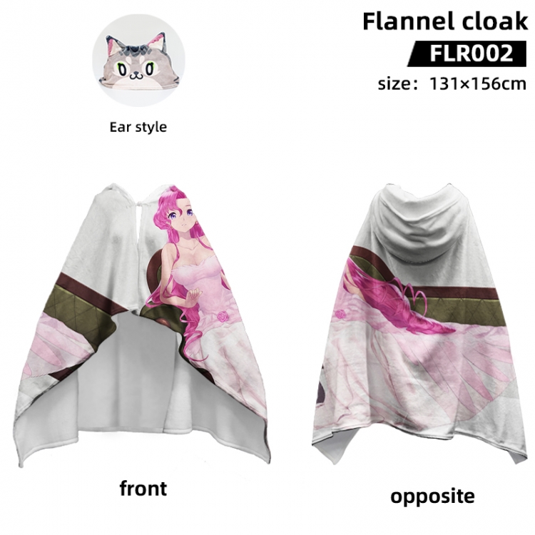 Lelouch of the Rebel Anime flannel cape jacket 131X156CM FLR002