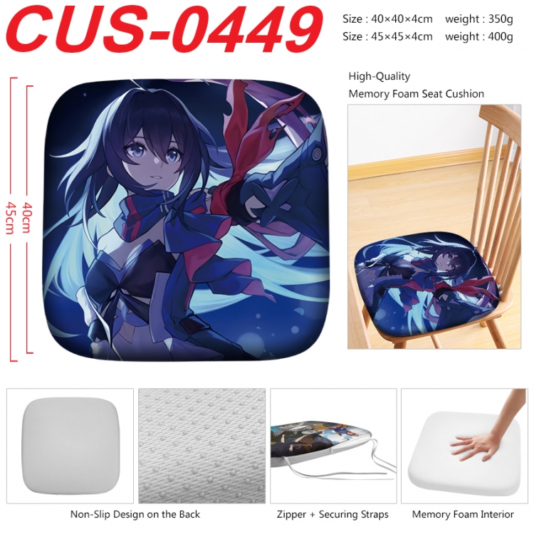 Honkai: Star Rail Anime full-color pressure cushion 45x45x4cm CUS-0449