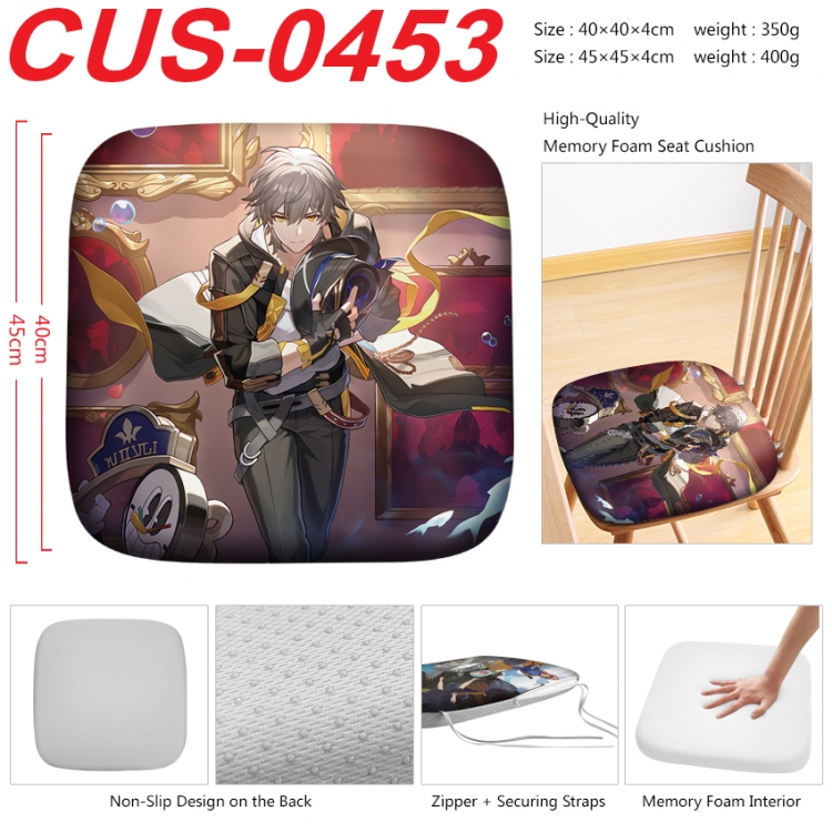 Honkai: Star Rail Anime full-color pressure cushion 45x45x4cm  CUS-0453