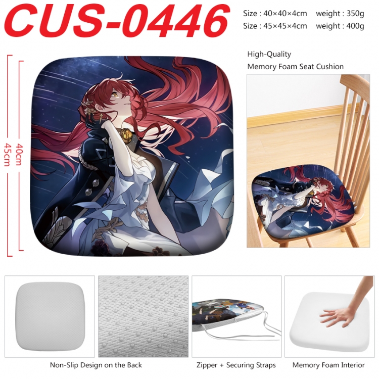 Honkai: Star Rail Anime full-color pressure cushion 45x45x4cm CUS-0446