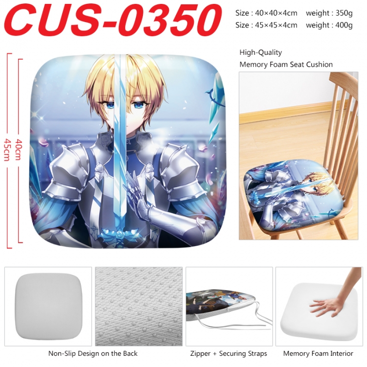 Sword Art Online Anime full-color pressure cushion 45x45x4cm  CUS-0350