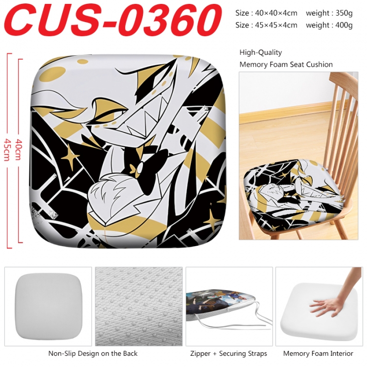 Hazbin Hotel Anime full-color pressure cushion 45x45x4cm  CUS-0360