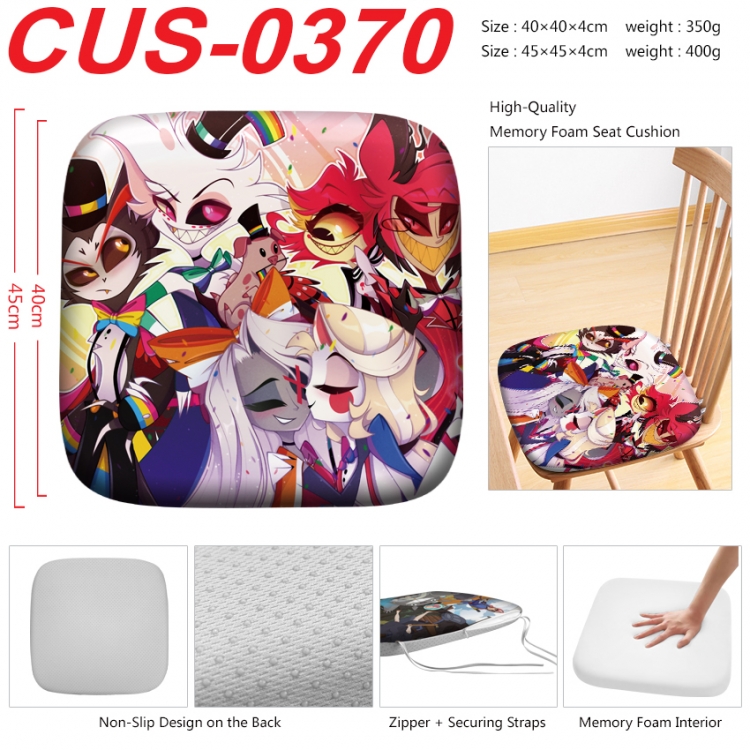 Hazbin Hotel Anime full-color pressure cushion 45x45x4cm CUS-0370