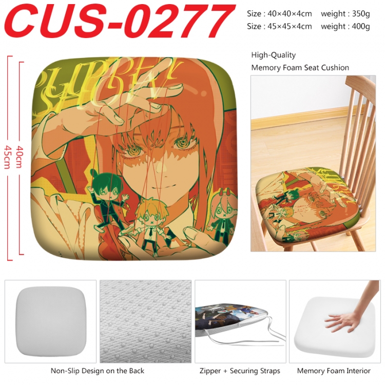 Chainsaw man Anime full-color pressure cushion 45x45x4cm CUS-0277