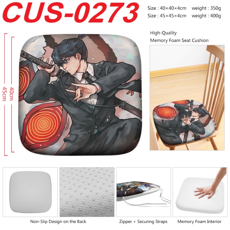 Chainsaw man Anime full-color pressure cushion 45x45x4cm CUS-0273