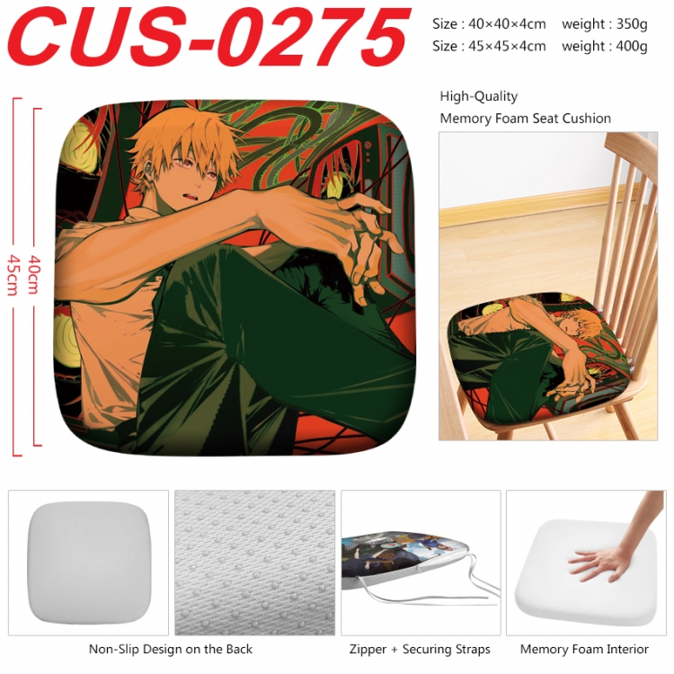 Chainsaw man Anime full-color pressure cushion 45x45x4cm  CUS-0275