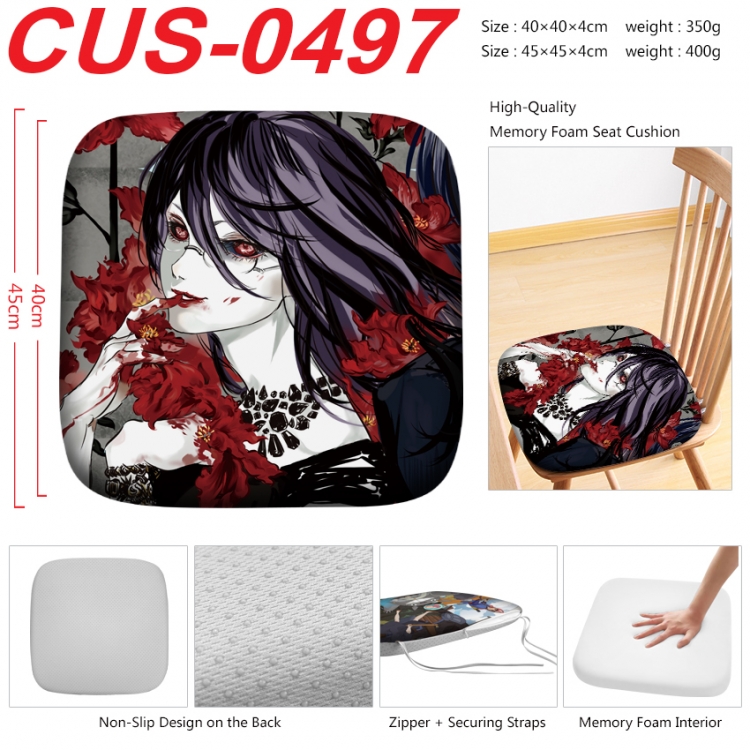 Tokyo Ghoul Anime full-color pressure cushion 45x45x4cm CUS-0497