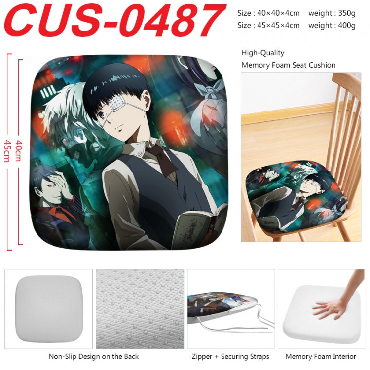 Tokyo Ghoul Anime full-color pressure cushion 45x45x4cm  CUS-0487