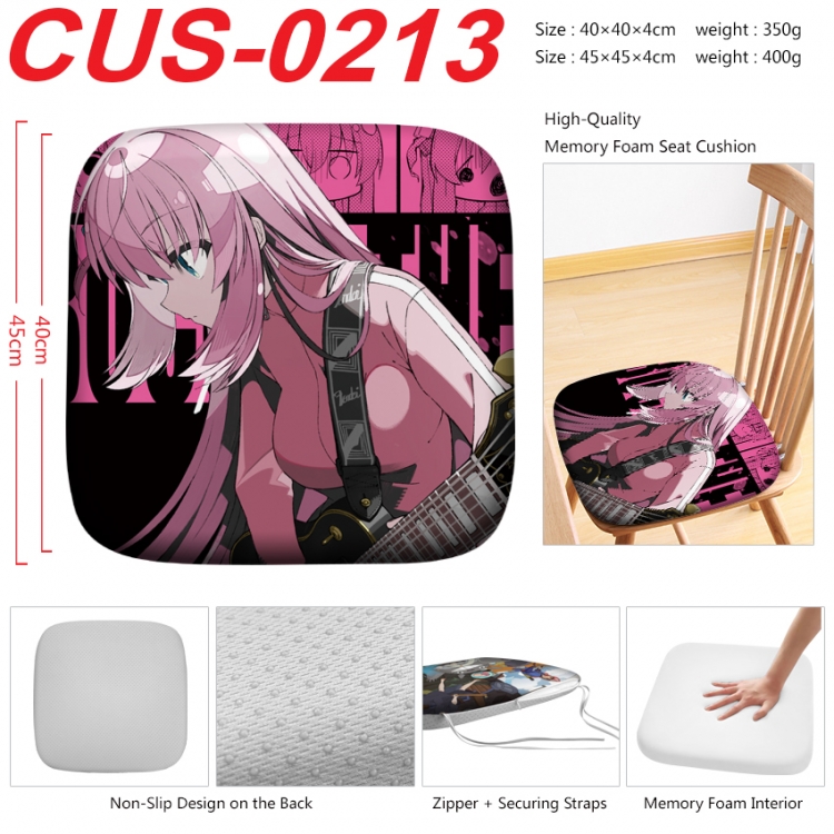 BOCCHI THE ROCK! Anime full-color pressure cushion 45x45x4cm CUS-0213