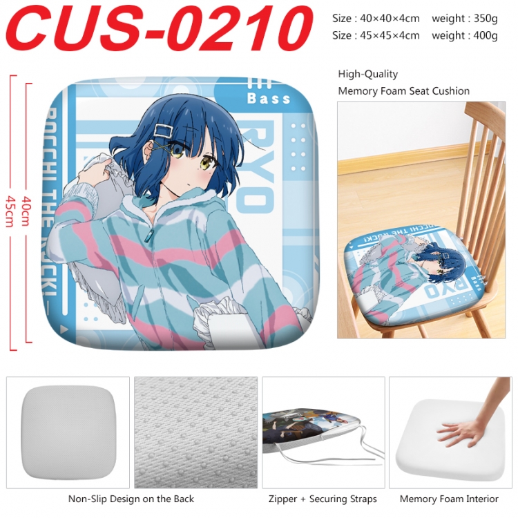 BOCCHI THE ROCK! Anime full-color pressure cushion 45x45x4cm CUS-0210