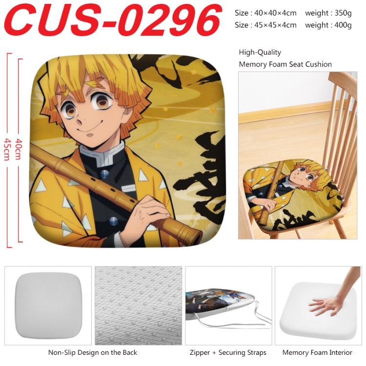 Demon Slayer Kimets Anime full-color pressure cushion 45x45x4cm CUS-0296