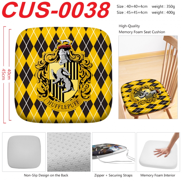 Harry Potter Anime full-color pressure cushion 45x45x4cm CUS-0038