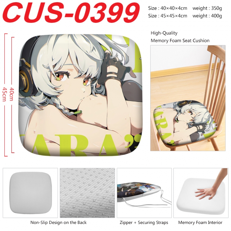 Zenless Zone Zero Anime full-color pressure cushion 45x45x4cm  CUS-0399