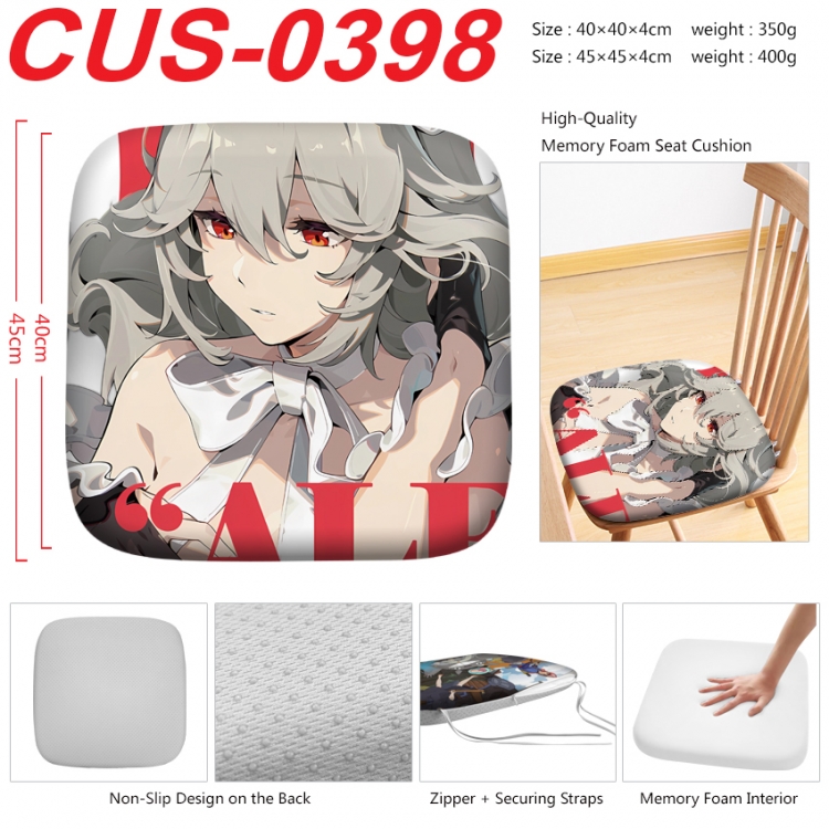 Zenless Zone Zero Anime full-color pressure cushion 45x45x4cm  CUS-0398