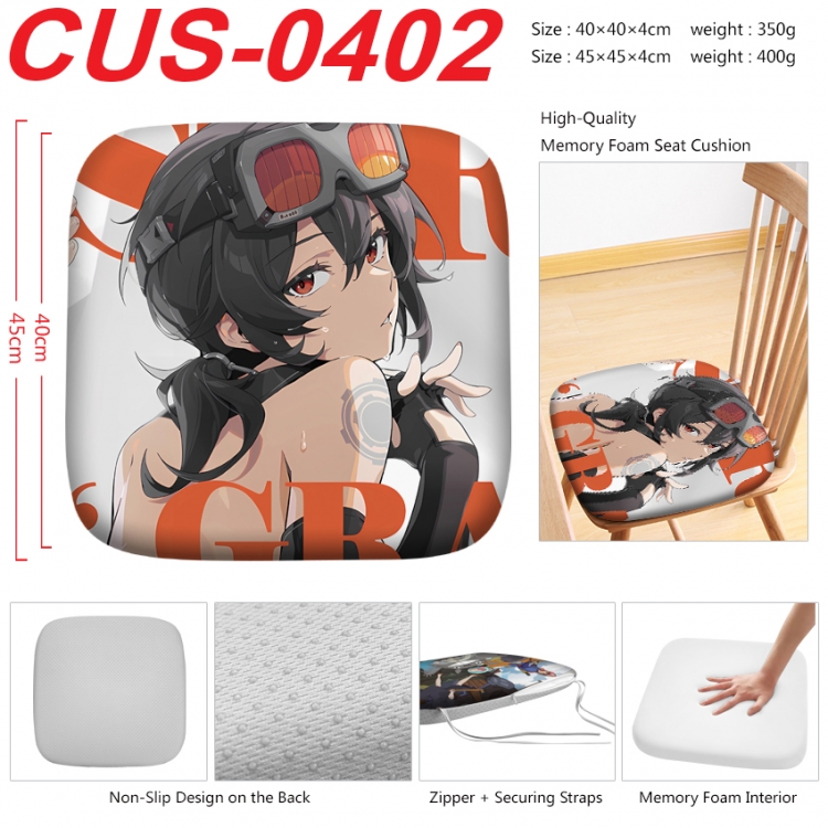 Zenless Zone Zero Anime full-color pressure cushion 45x45x4cm  CUS-0402