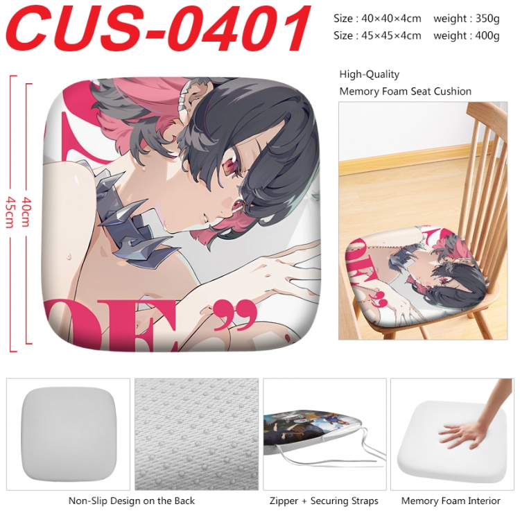 Zenless Zone Zero Anime full-color pressure cushion 45x45x4cm CUS-0401