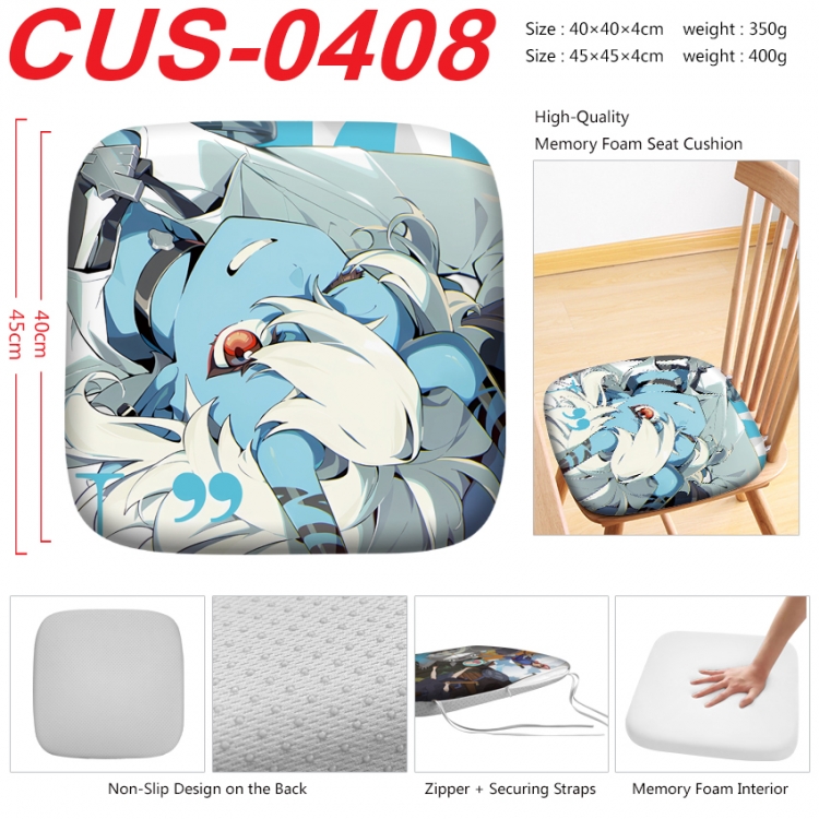 Zenless Zone Zero Anime full-color pressure cushion 45x45x4cm CUS-0408