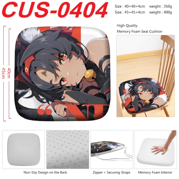 Zenless Zone Zero Anime full-color pressure cushion 45x45x4cm CUS-0404