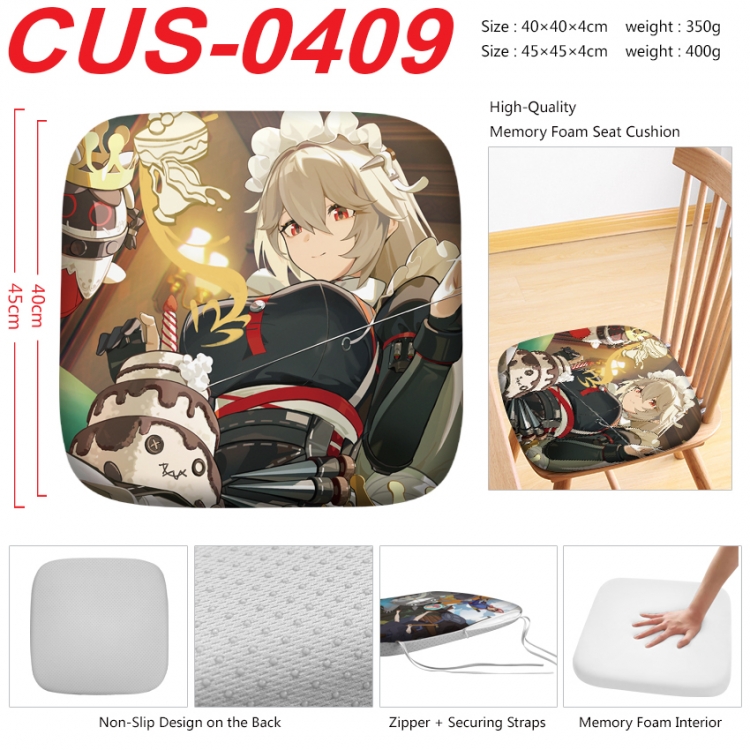 Zenless Zone Zero Anime full-color pressure cushion 45x45x4cm CUS-0409