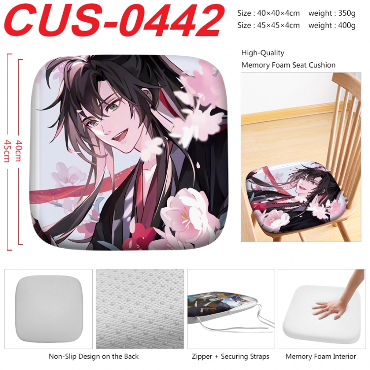 The wizard of the de Anime full-color pressure cushion 45x45x4cm  CUS-0442